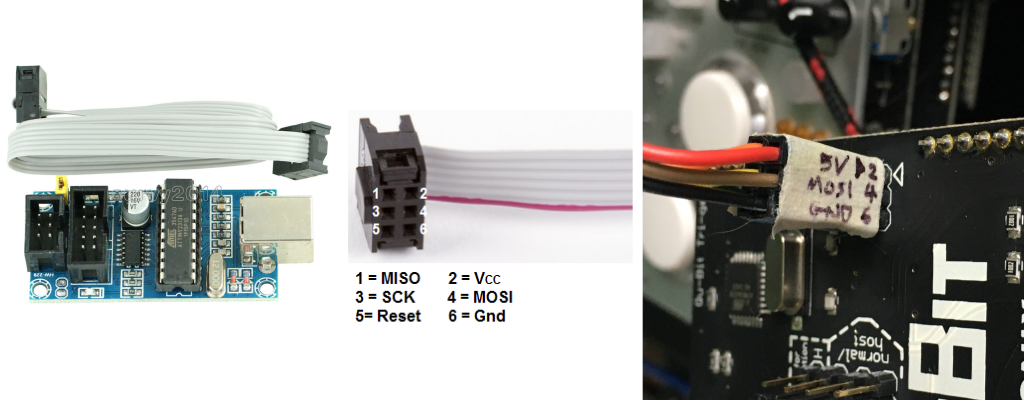 USBTiny Programmer & ICSP connector